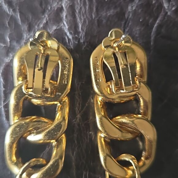 ZIMMERMANN Chain & Flower Drop Earrings Quartz NEW - Picture 10 of 10